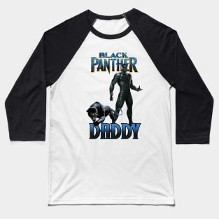 Daddy - Superhero Baseball T-Shirt